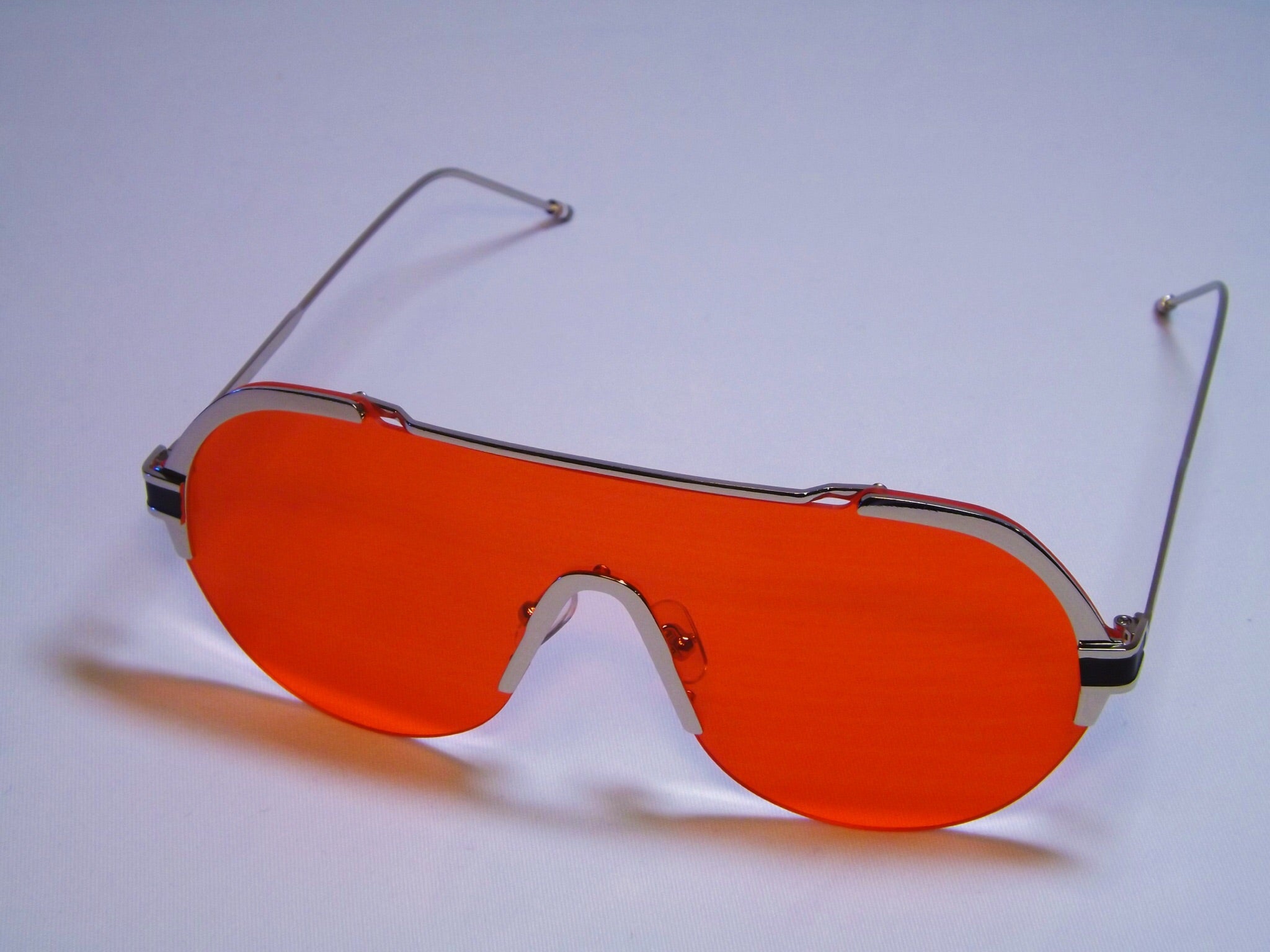 Red Browline Sunglasses